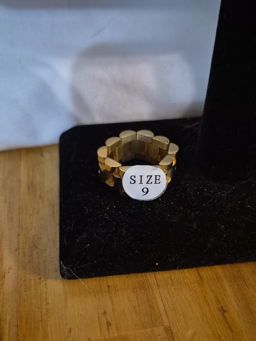 Plunder Gold Link Stretch Ring